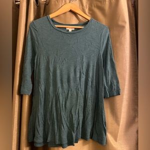 Girls Tucker + Tate Three Quarter Sleeve Top